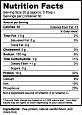NutriBioticPPVanilla Nutrition Label