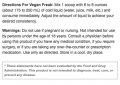PharmaFreak Vegan Freak Natural Vanilla Directions