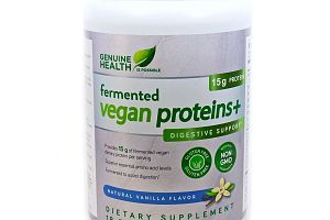 Fermented Vegan Proteins + Natural Vanilla Flavor Genuine Health