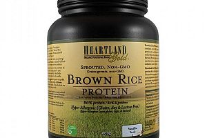 Brown Rice Protein Vanilla Heartland Gold