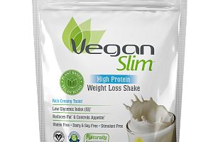 VeganSlim High Protein Weight Loss Shake Vanilla Naturade