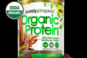 Organic Protein 100% Plant-Based Protein Chocolate Purely Inspired