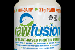 Raw Plant Based Protein Fusion Vanilla rawfusion