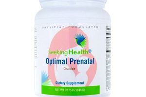 Optimal Prenatal  Protein Powder Chocolate Seeking Health