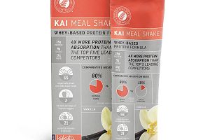 Kai Meal Shake Plant-Based Protein Formula Vanilla Silver Fern Brand