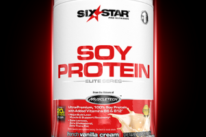 Elite Series Soy Protein Powder Vanilla Six Star Pro Nutrition