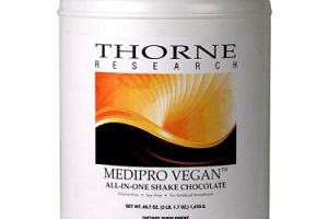 MediPro Vegan All-In-One Shake Chocolate Thorne Research