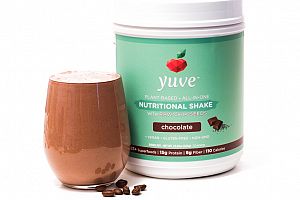 Plant Based Nutritional Shake with Raw Chia Seeds Chocolate Yuve