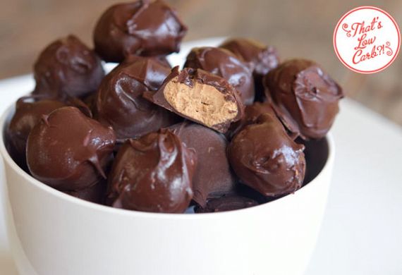 Low Carb Chocolate Peanut Butter Power Balls Recipe