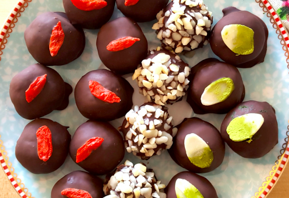 Superfood Chocolate Protein Truffles
