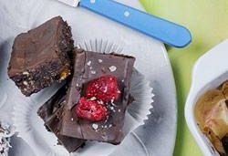 Raspberry Chocolate Brownies Recipe