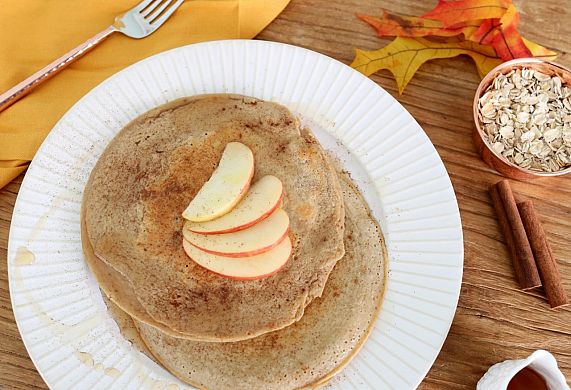 Fall Protein Pancakes + Mug Cake