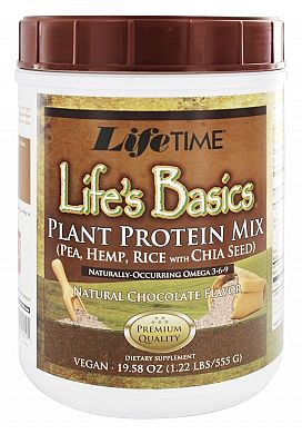 Lifetime Life's Basics Plant Protein Chocolate product front
