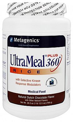 Metagenics Ultrameal Plus 360 Rice Natural Chocolate Flavor product front