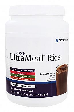 Metagenics Ultrameal Rice Natural Chocolate Flavor product front