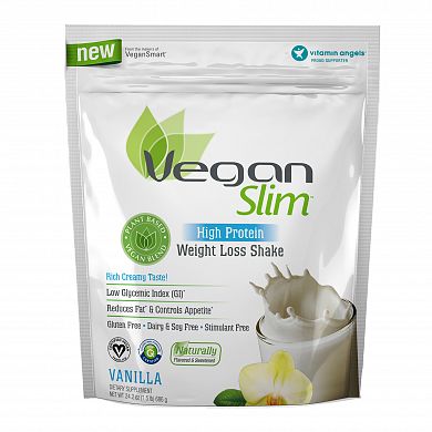 Naturade VeganSlim High Protein Weight Loss Shake Vanilla product front