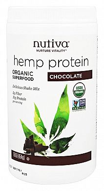 Nutiva Organic Hemp Protein Shake Chocolate product front
