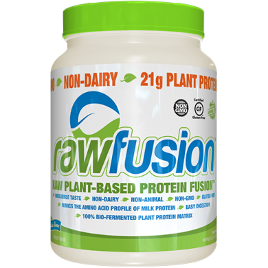 rawfusion Raw Plant Based Protein Fusion Vanilla Bean product front