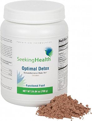 Seeking Health Optimal Detox Protein Powder Chocolate product front