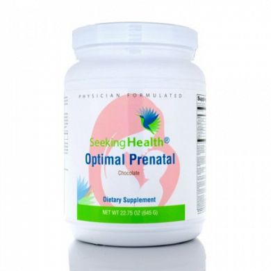 Seeking Health Optimal Prenatal  Protein Powder Chocolate product front