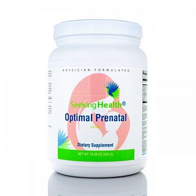 Seeking Health Optimal Prenatal  Protein Powder Vanilla product front