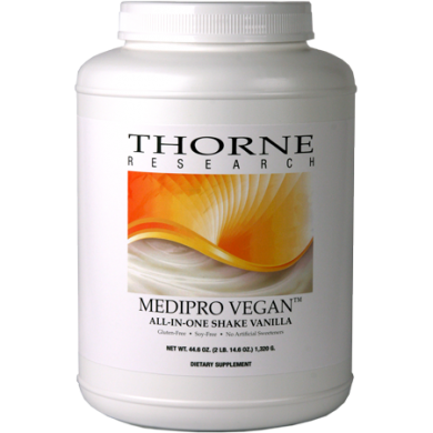 Thorne Research MediPro Vegan All-In-One Shake Vanilla product front