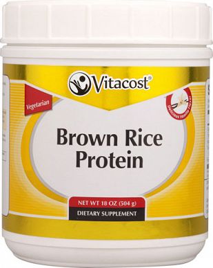 Vitacost Non-GMO Brown Rice Protein Powder Vanilla Flavor product front
